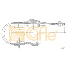 15.271 COFLE Трос, управление сцеплением