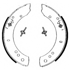 8DB 355 002-081 HELLA PAGID Комплект тормозных колодок