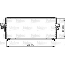 817794 VALEO Конденсатор, кондиционер