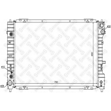 10-25380-SX STELLOX Радиатор, охлаждение двигателя