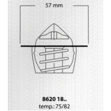 8620 1882 TRISCAN Термостат, охлаждающая жидкость