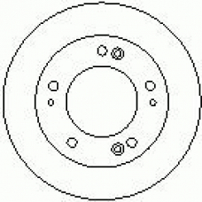 6893 10 KAWE Тормозной диск