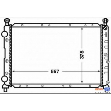 8MK 376 766-101 HELLA Радиатор, охлаждение двигателя