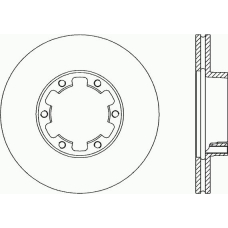 BDA1398.20 OPEN PARTS Тормозной диск