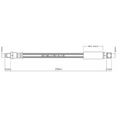 VBH588 MOTAQUIP Тормозной шланг