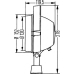 1G3 005 760-057 HELLA Фара рабочего освещения