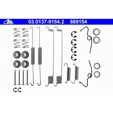 03.0137-9154.2 ATE Комплектующие, тормозная колодка