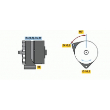 0 120 489 469 BOSCH Генератор