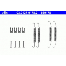 03.0137-9178.2 ATE Комплектующие, тормозная колодка