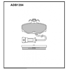ADB1394 Allied Nippon Тормозные колодки