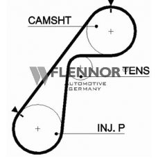 4367V FLENNOR Ремень ГРМ