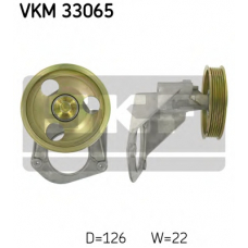 VKM 33065 SKF Паразитный / ведущий ролик, поликлиновой ремень