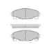 12-0601 E.T.F. Комплект тормозных колодок, дисковый тормоз