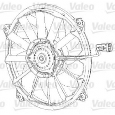 696091 VALEO Вентилятор, охлаждение двигателя