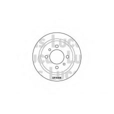 DF4006 TRW Тормозной диск