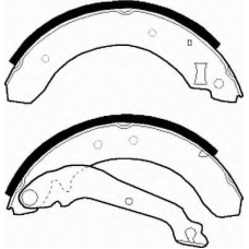 T0611154 RAMEDER Комплект тормозных колодок