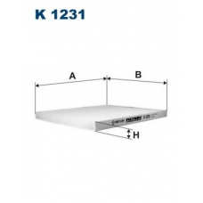 K1231 FILTRON Фильтр, воздух во внутренном пространстве