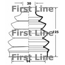 FCB6079 FIRST LINE Пыльник, приводной вал