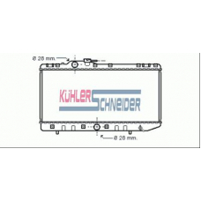 3232901 KUHLER SCHNEIDER Радиатор, охлаждение двигател