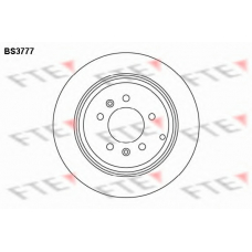 BS3777 FTE Тормозной диск