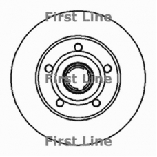 FBD819 FIRST LINE Тормозной диск