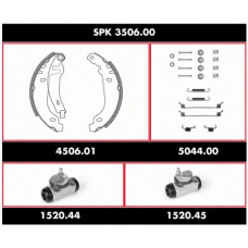 SPK 3506.00 ROADHOUSE Комплект тормозов, барабанный тормозной механизм