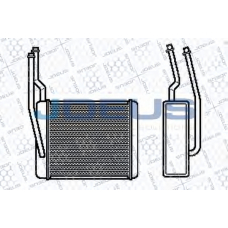 212M15 JDEUS Теплообменник, отопление салона