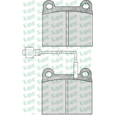 05P155 LPR Комплект тормозных колодок, дисковый тормоз