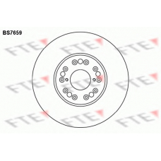 BS7659 FTE Тормозной диск