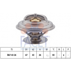 7.8625S FACET Термостат, охлаждающая жидкость