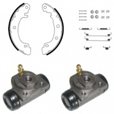 KP981 DELPHI Комплект тормозных колодок