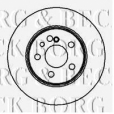 BBD5003 BORG & BECK Тормозной диск