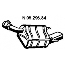 08.296.84 EBERSPACHER Глушитель выхлопных газов конечный