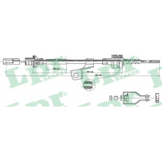 C0118C LPR Трос, управление сцеплением