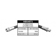 HBS4573 QUINTON HAZELL Тормозной шланг