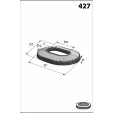 EL9177 MECAFILTER Воздушный фильтр