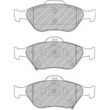 FDB1890 FERODO Комплект тормозных колодок, дисковый тормоз