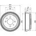 MBD103 MINTEX Тормозной барабан