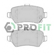 5000-1521 C PROFIT Комплект тормозных колодок, дисковый тормоз