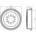 MBD084 MINTEX Тормозной барабан