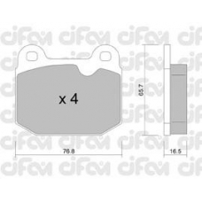 822-013-1 CIFAM Комплект тормозных колодок, дисковый тормоз