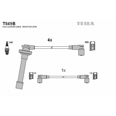 T849B TESLA Комплект проводов зажигания