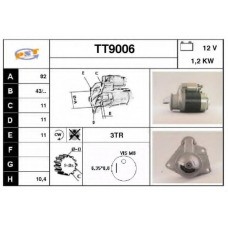 TT9006 SNRA Стартер