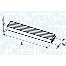 350203063410 MAGNETI MARELLI Фильтр, воздух во внутренном пространстве