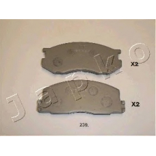 50239 JAPKO Комплект тормозных колодок, дисковый тормоз