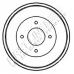 FBR747 FIRST LINE Тормозной барабан
