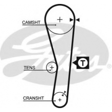 5434XS GATES Ремень ГРМ