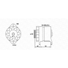 943346054010 MAGNETI MARELLI Генератор