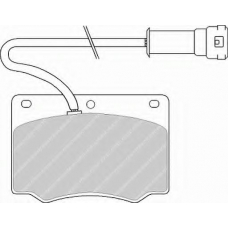 T0610346 RAMEDER Комплект тормозных колодок, дисковый тормоз