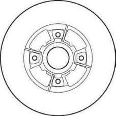 561968J JURID Тормозной диск